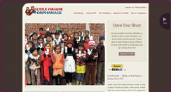 Desktop Screenshot of little-treasure-orphanage.com